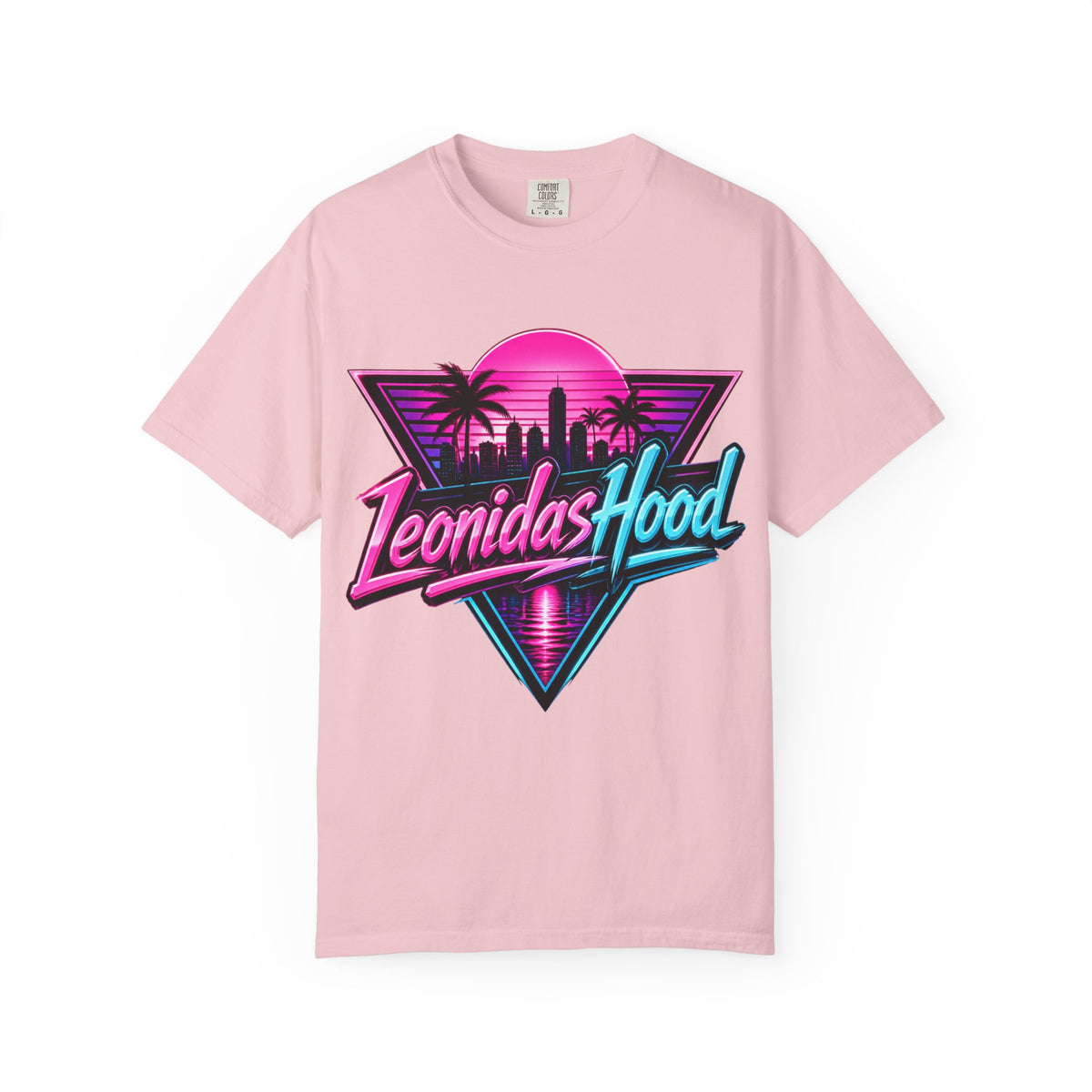 LeonidasHood - Vice Neon Crest Tee