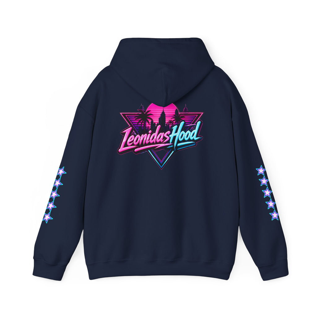 LeonidasHood 5-Star Wanted Oversized Hoodie