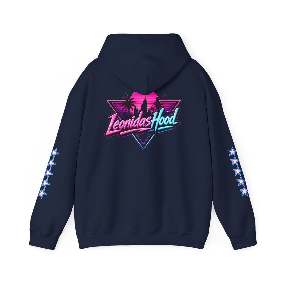 LeonidasHood 5-Star Wanted Oversized Hoodie