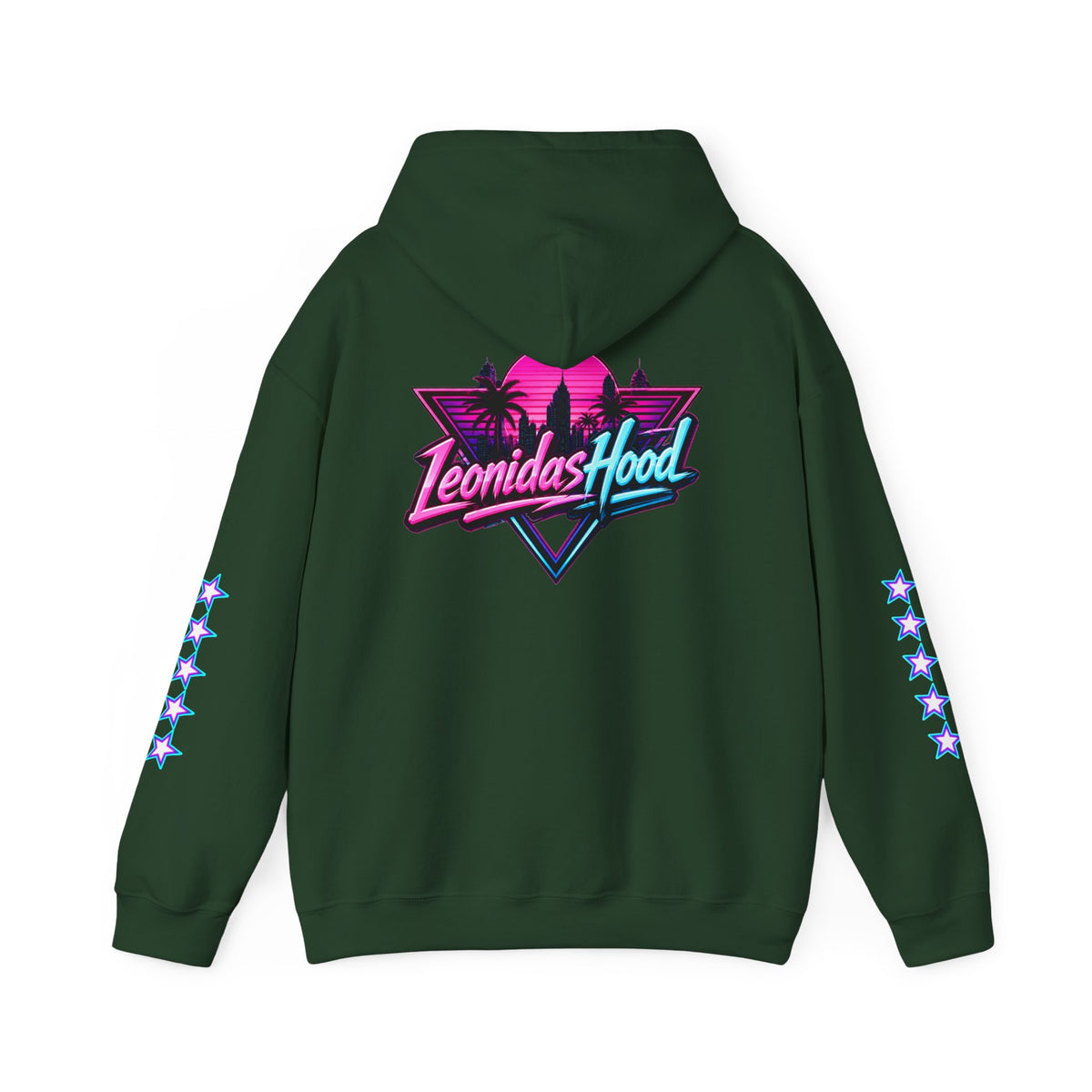 LeonidasHood 5-Star Wanted Oversized Hoodie