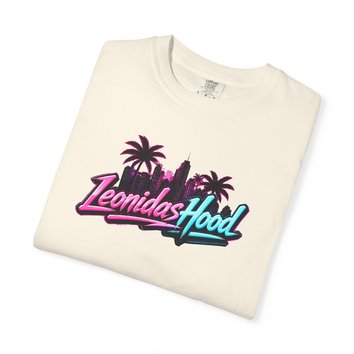 LeonidasHood - Vice City Skyline Tee
