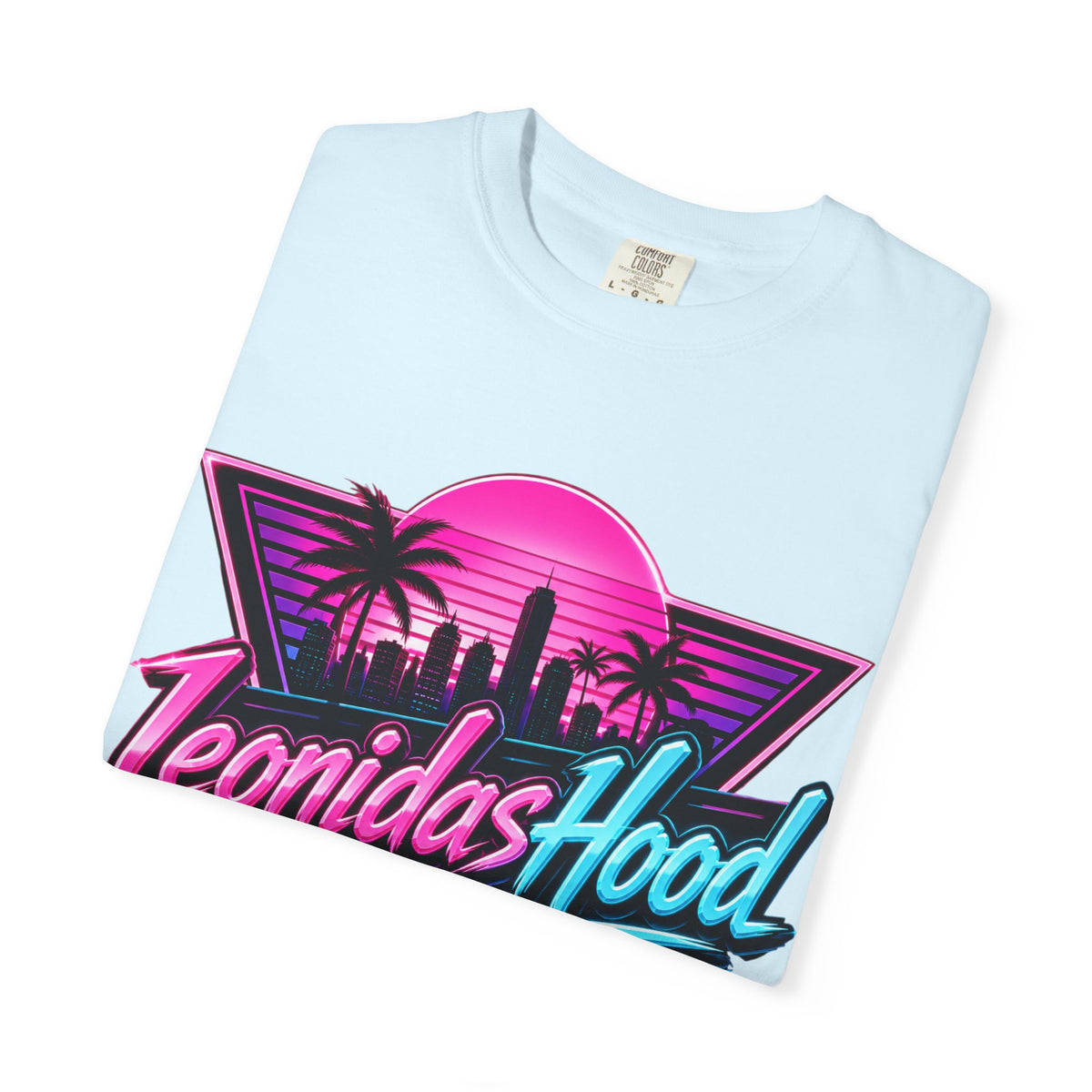LeonidasHood - Vice Neon Crest Tee