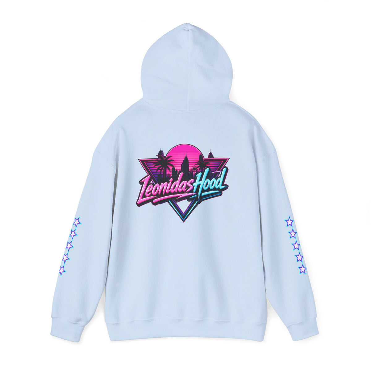 LeonidasHood 5-Star Wanted Oversized Hoodie