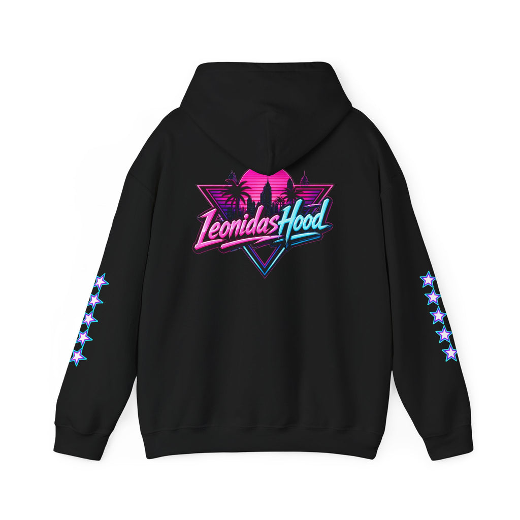 LeonidasHood 5-Star Wanted Oversized Hoodie