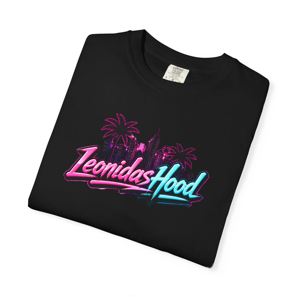 LeonidasHood - Vice City Skyline Tee