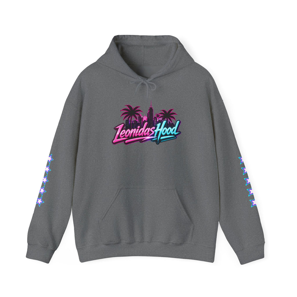 LeonidasHood 5-Star Wanted Oversized Hoodie