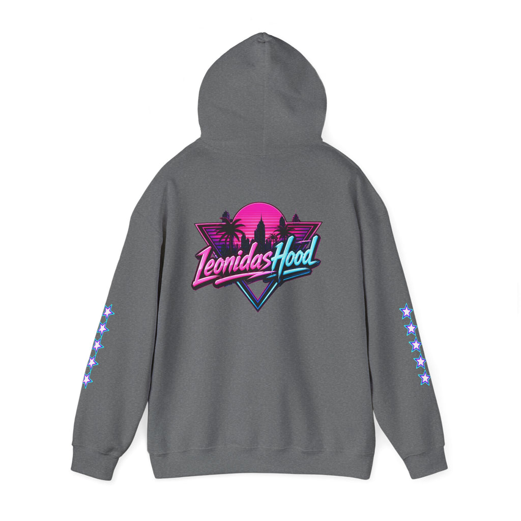 LeonidasHood 5-Star Wanted Oversized Hoodie
