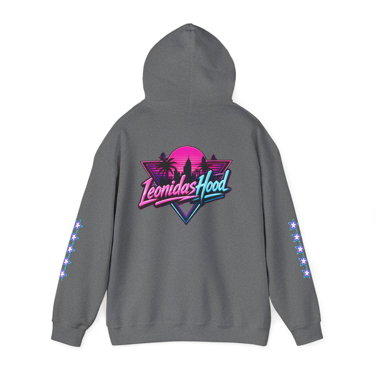 LeonidasHood 5-Star Wanted Oversized Hoodie