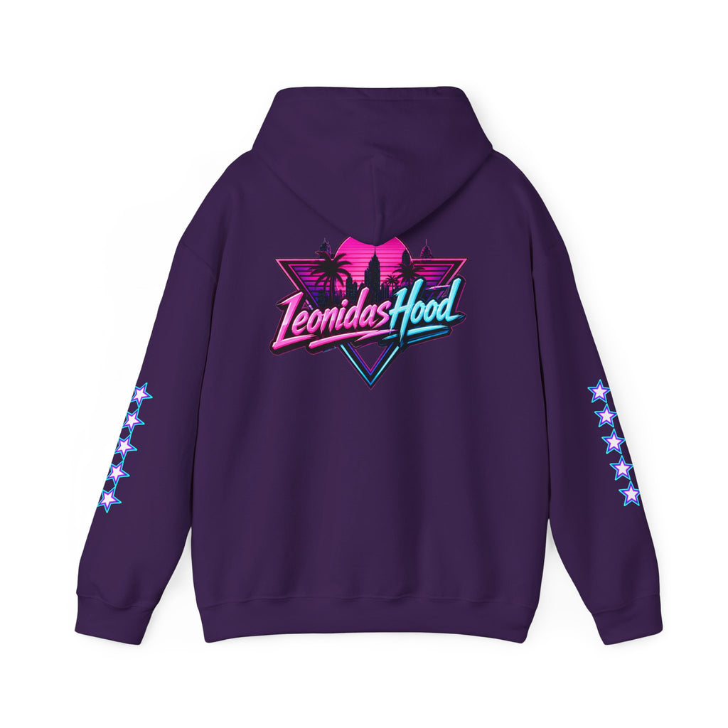 LeonidasHood 5-Star Wanted Oversized Hoodie