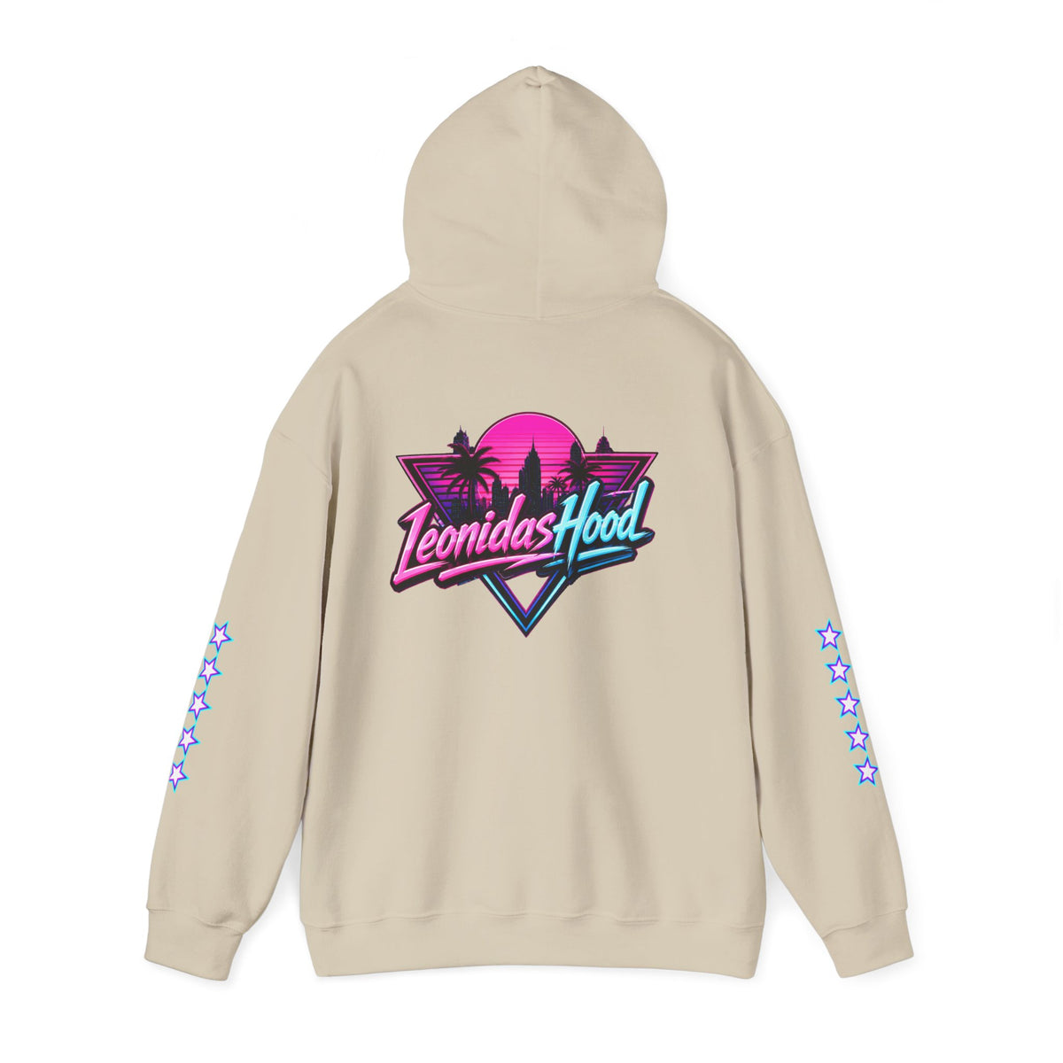 LeonidasHood 5-Star Wanted Oversized Hoodie