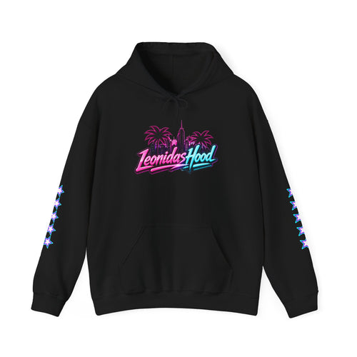 LeonidasHood 5-Star Wanted Oversized Hoodie
