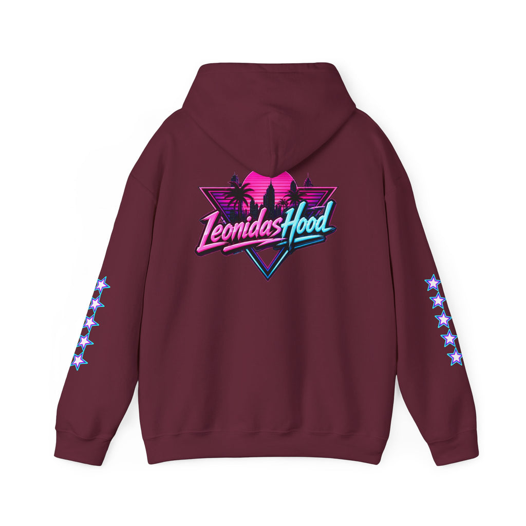 LeonidasHood 5-Star Wanted Oversized Hoodie