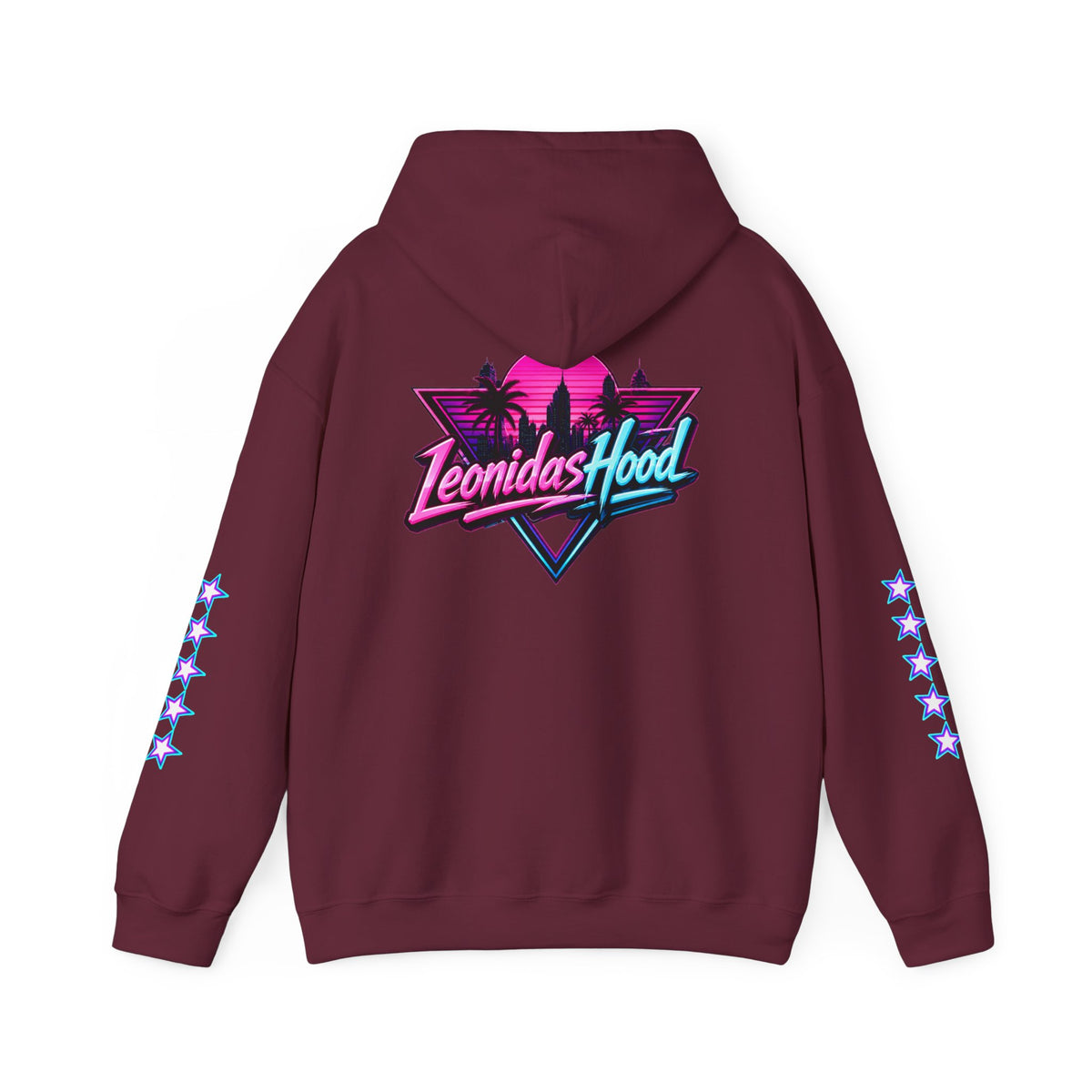 LeonidasHood 5-Star Wanted Oversized Hoodie