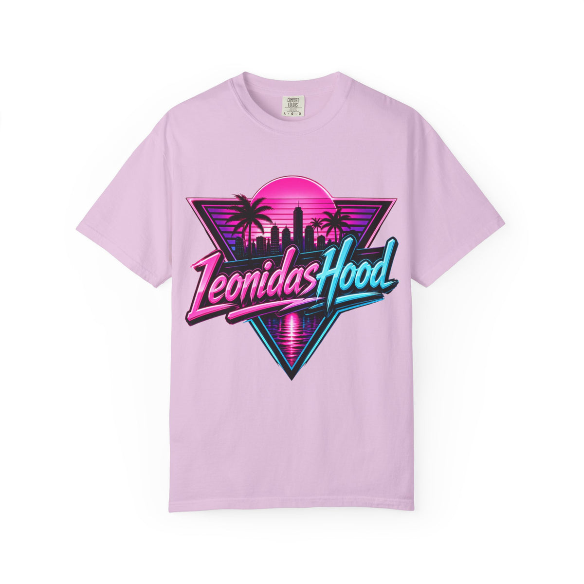 LeonidasHood - Vice Neon Crest Tee