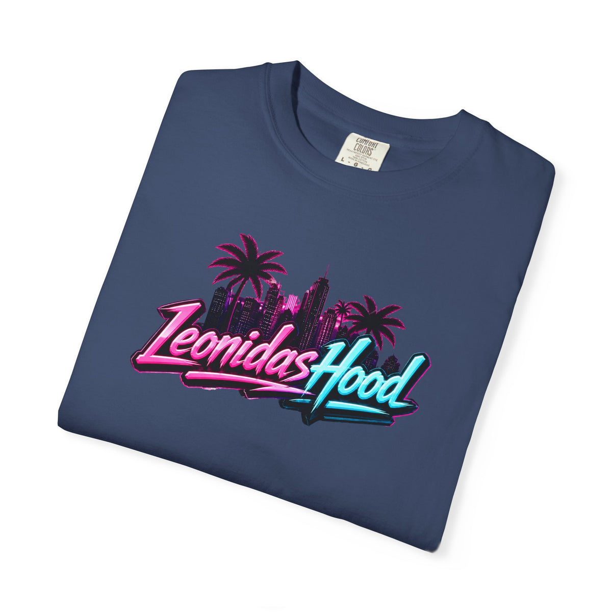 LeonidasHood - Vice City Skyline Tee