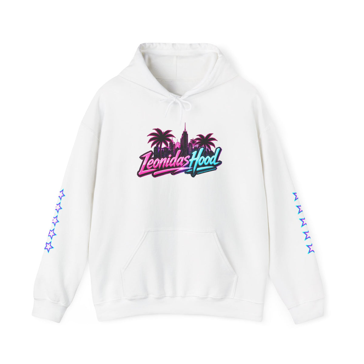 LeonidasHood 5-Star Wanted Oversized Hoodie
