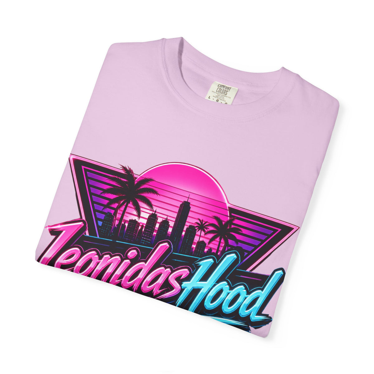 LeonidasHood - Vice Neon Crest Tee