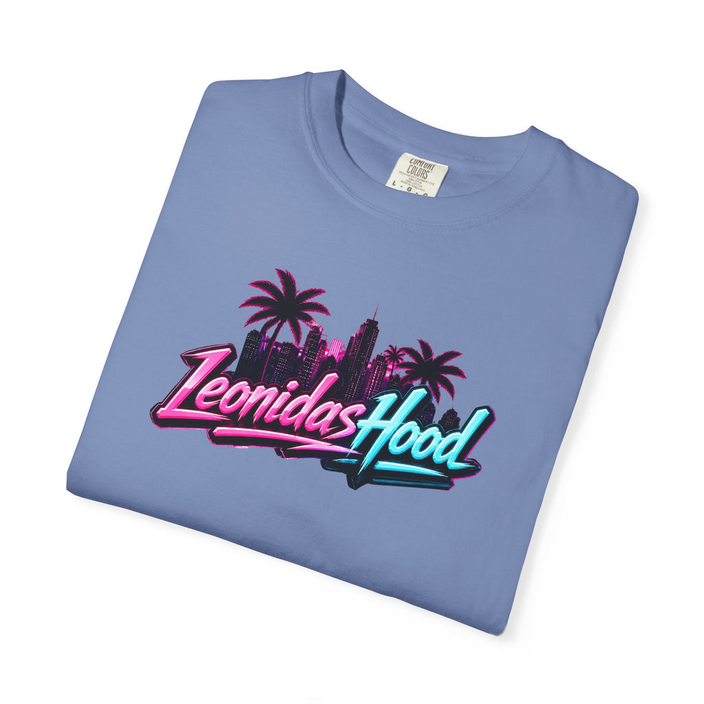 LeonidasHood - Vice City Skyline Tee