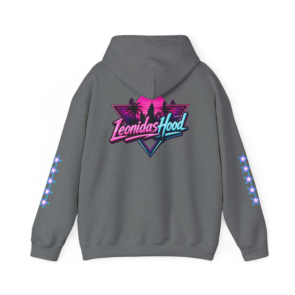 LeonidasHood 5-Star Wanted Oversized Hoodie