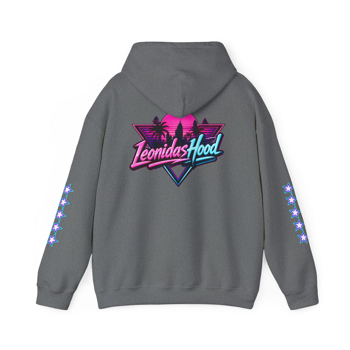LeonidasHood 5-Star Wanted Oversized Hoodie