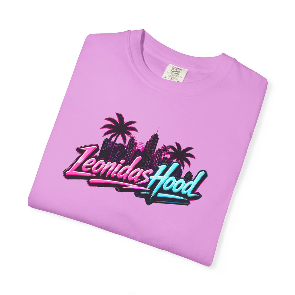 LeonidasHood - Vice City Skyline Tee