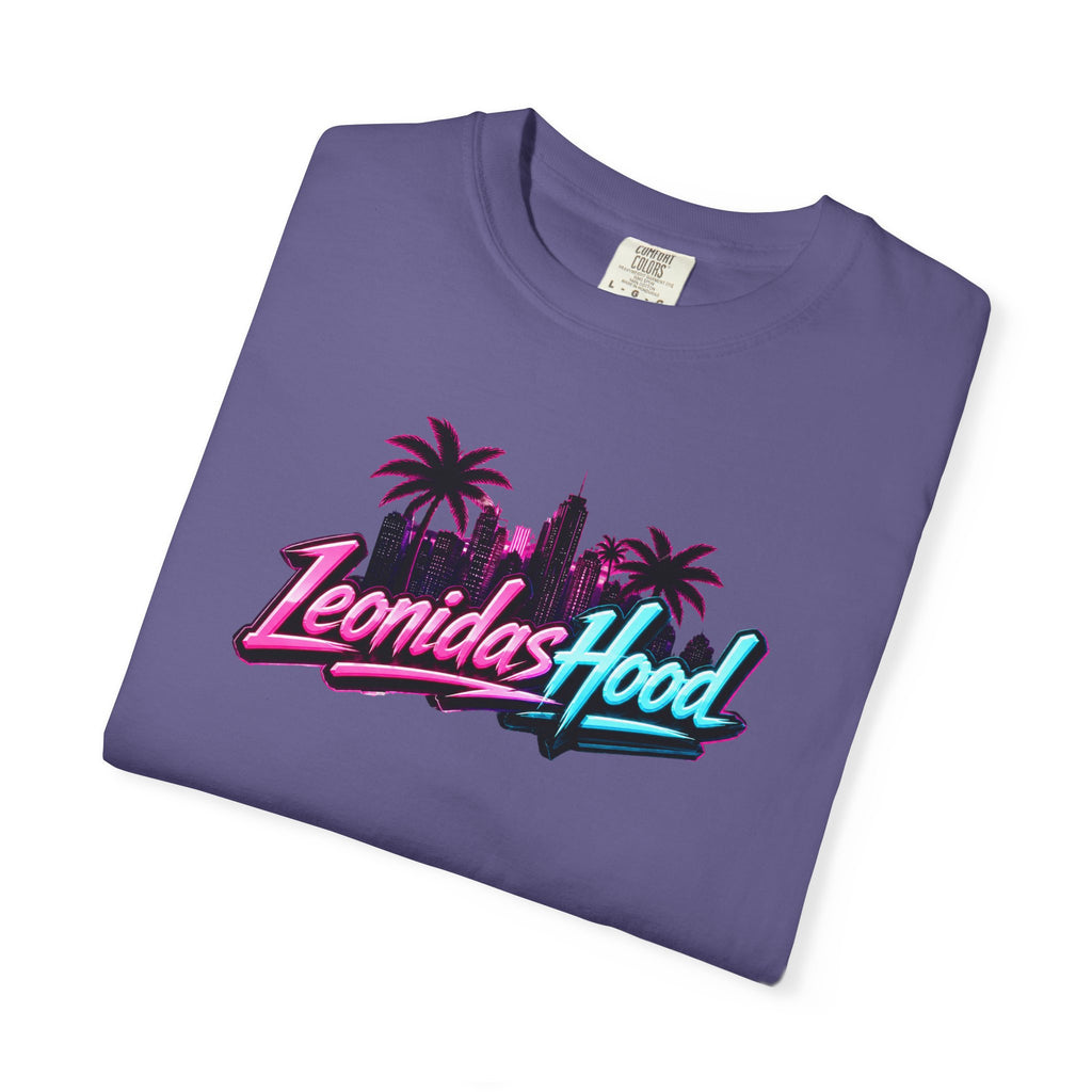 LeonidasHood - Vice City Skyline Tee