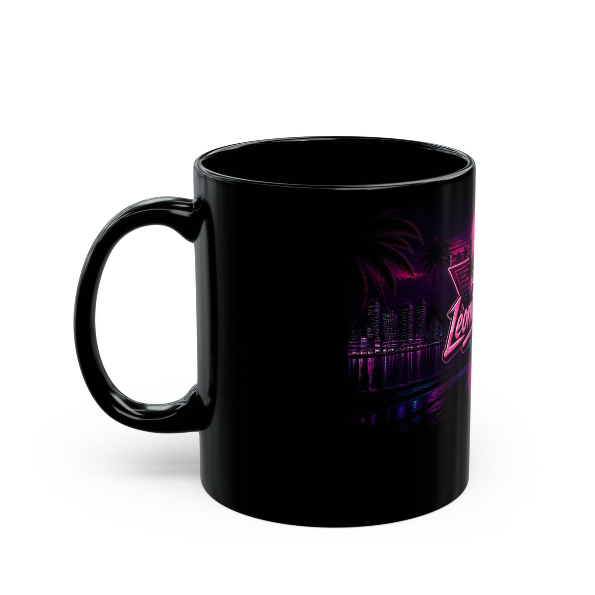 LeonidasHood - Synthwave Ceramic Mug