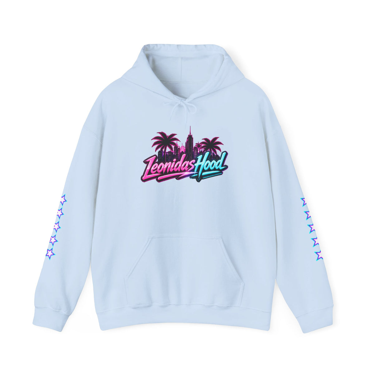 LeonidasHood 5-Star Wanted Oversized Hoodie