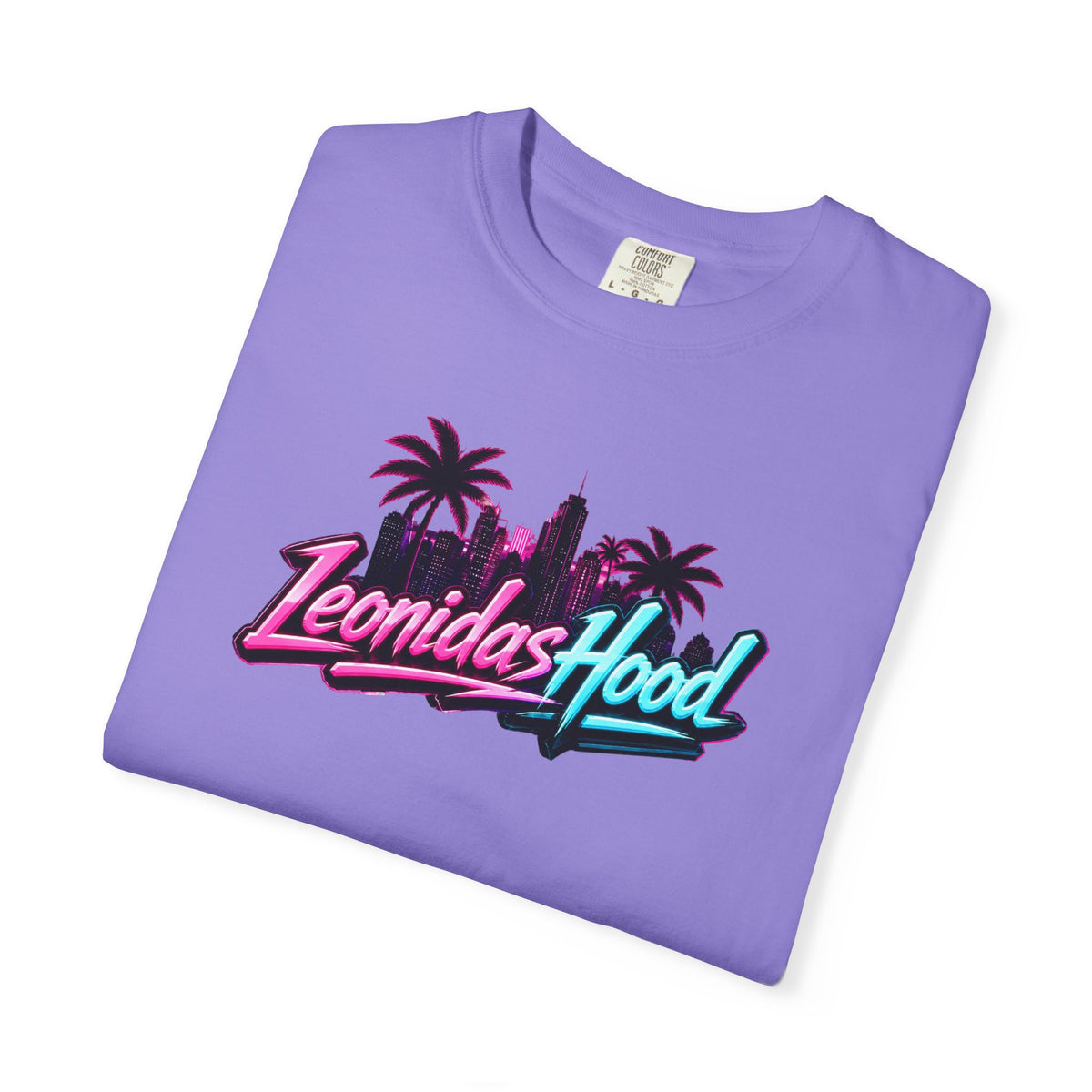 LeonidasHood - Vice City Skyline Tee