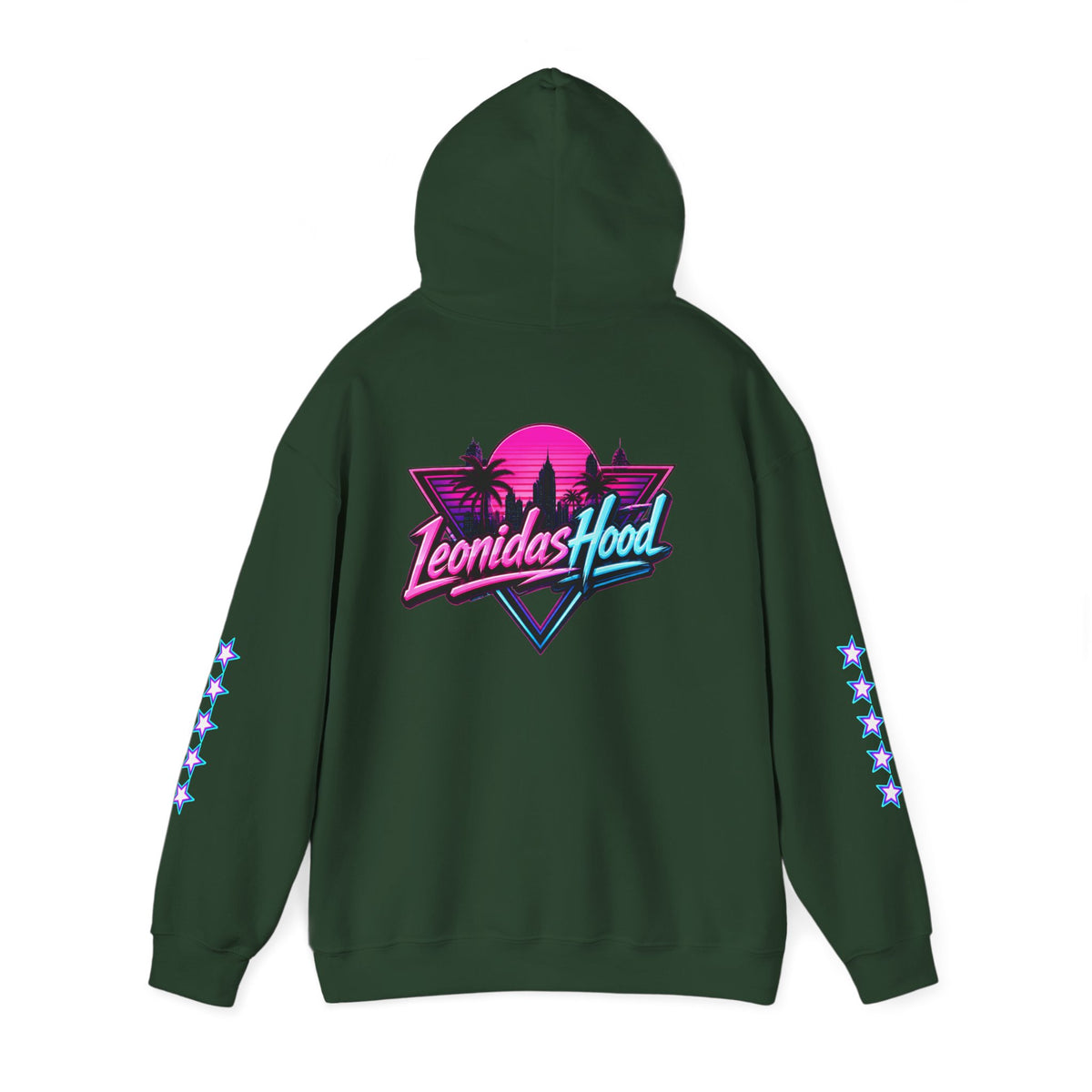 LeonidasHood 5-Star Wanted Oversized Hoodie
