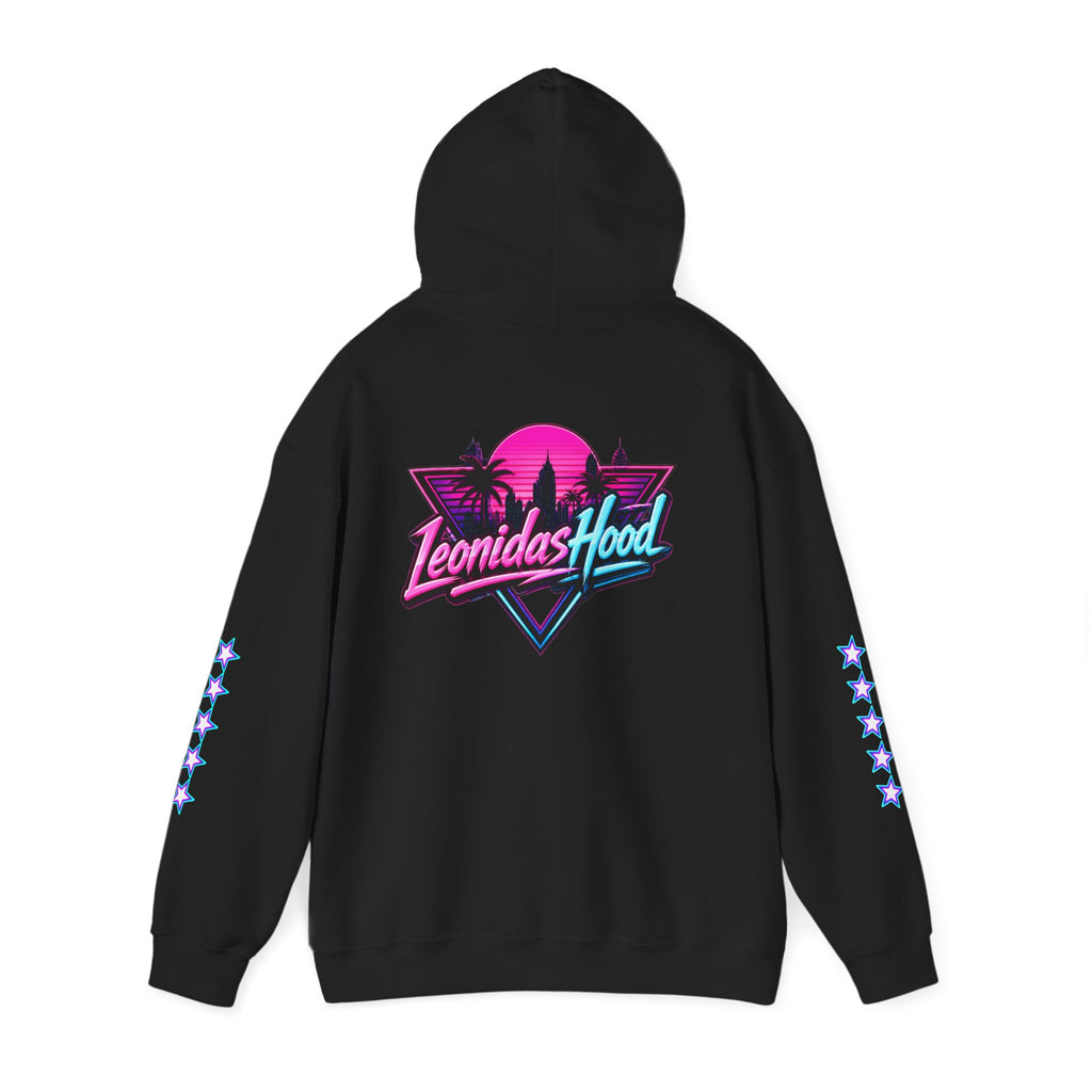 LeonidasHood 5-Star Wanted Oversized Hoodie