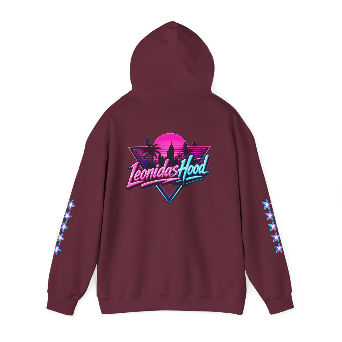 LeonidasHood 5-Star Wanted Oversized Hoodie