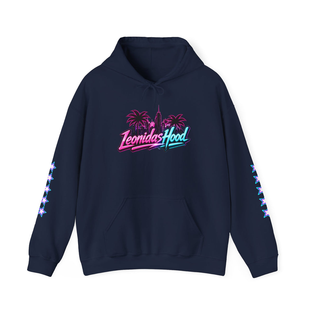 LeonidasHood 5-Star Wanted Oversized Hoodie