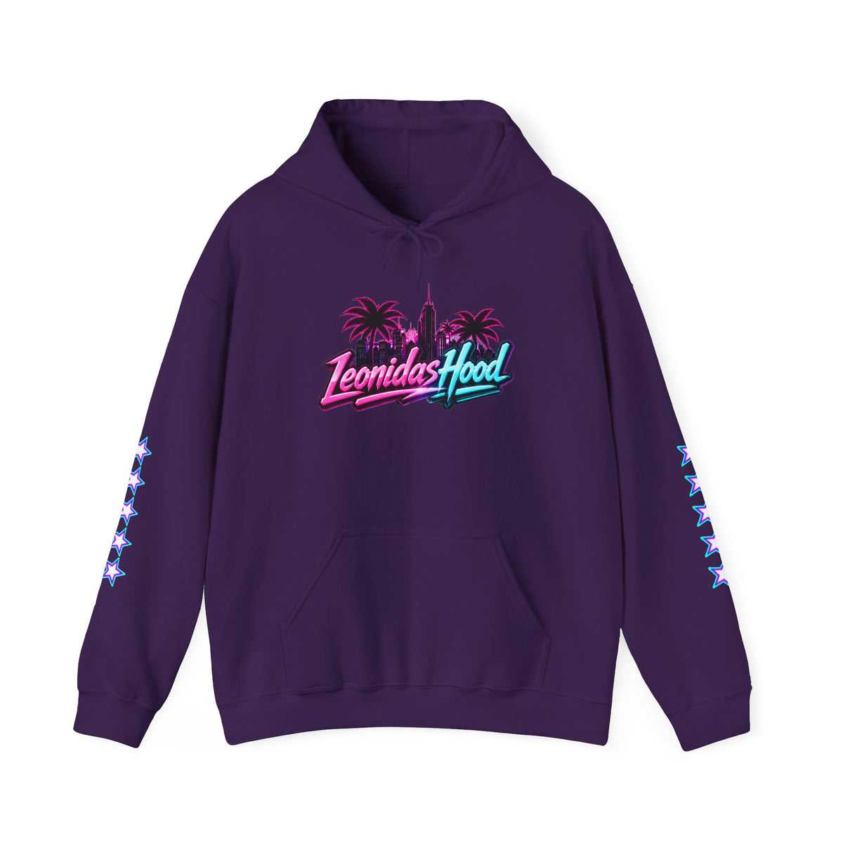 LeonidasHood 5-Star Wanted Oversized Hoodie