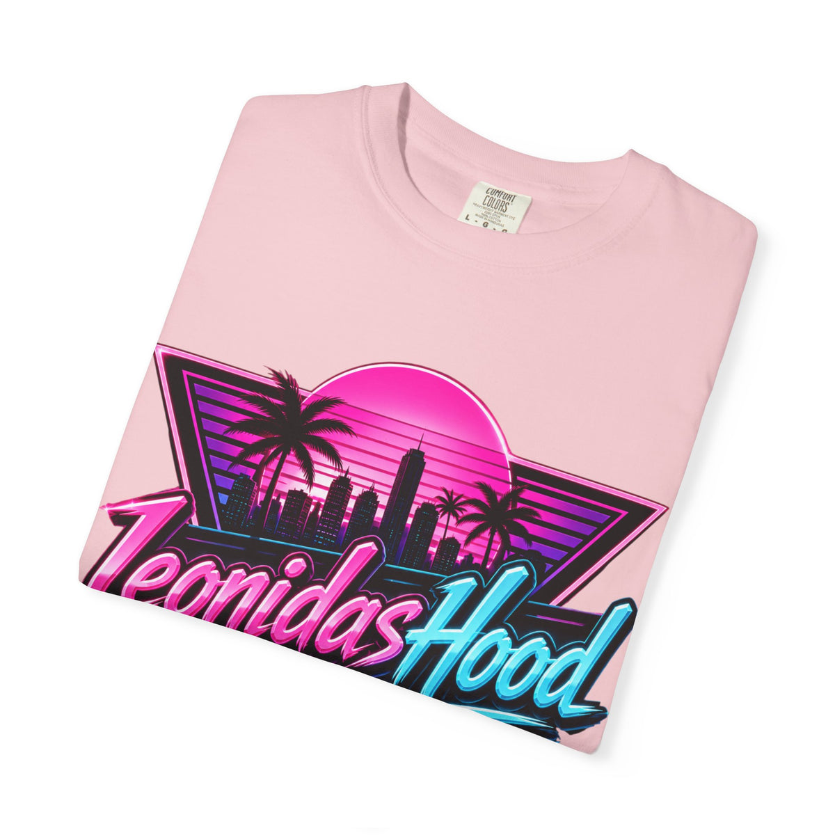 LeonidasHood - Vice Neon Crest Tee