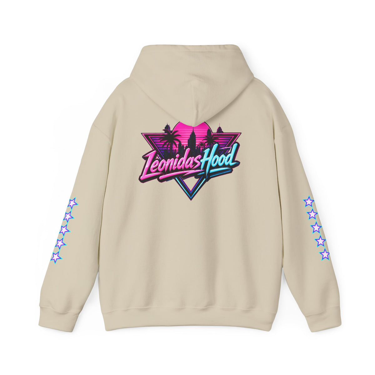 LeonidasHood 5-Star Wanted Oversized Hoodie