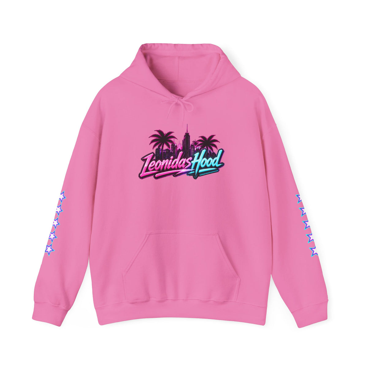 LeonidasHood 5-Star Wanted Oversized Hoodie