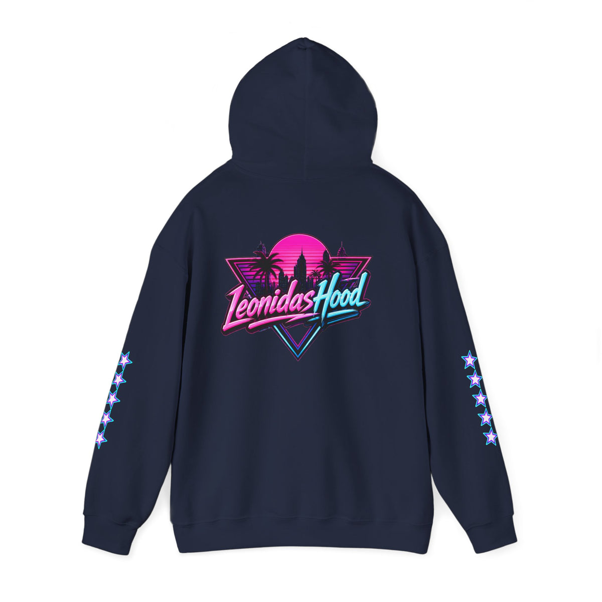 LeonidasHood 5-Star Wanted Oversized Hoodie